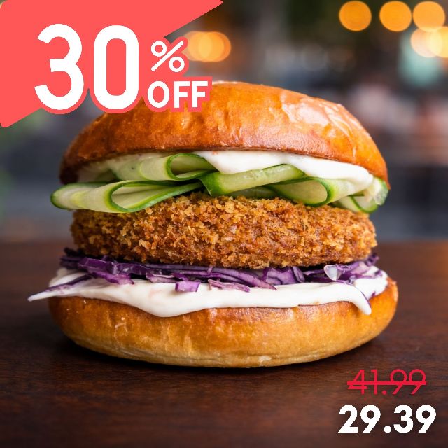 Asian Pulled Pork Burger 30%OFF