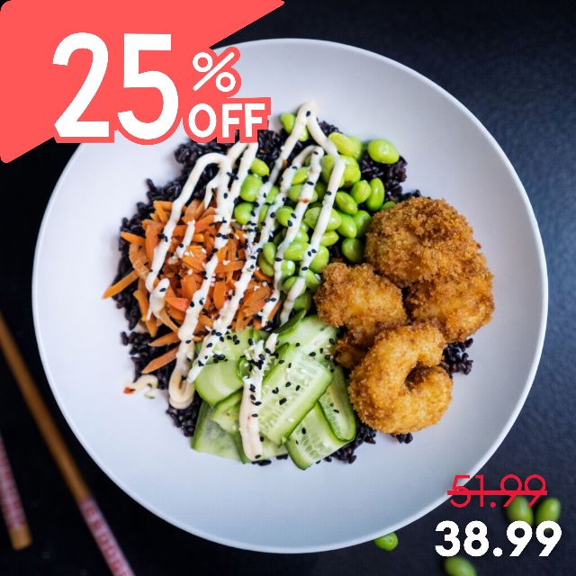 Shrimp Rice Bowl 20%